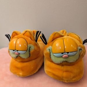 Vintage Garfield House shoes size 7-8 medium Fits size 7 adult slightly used
